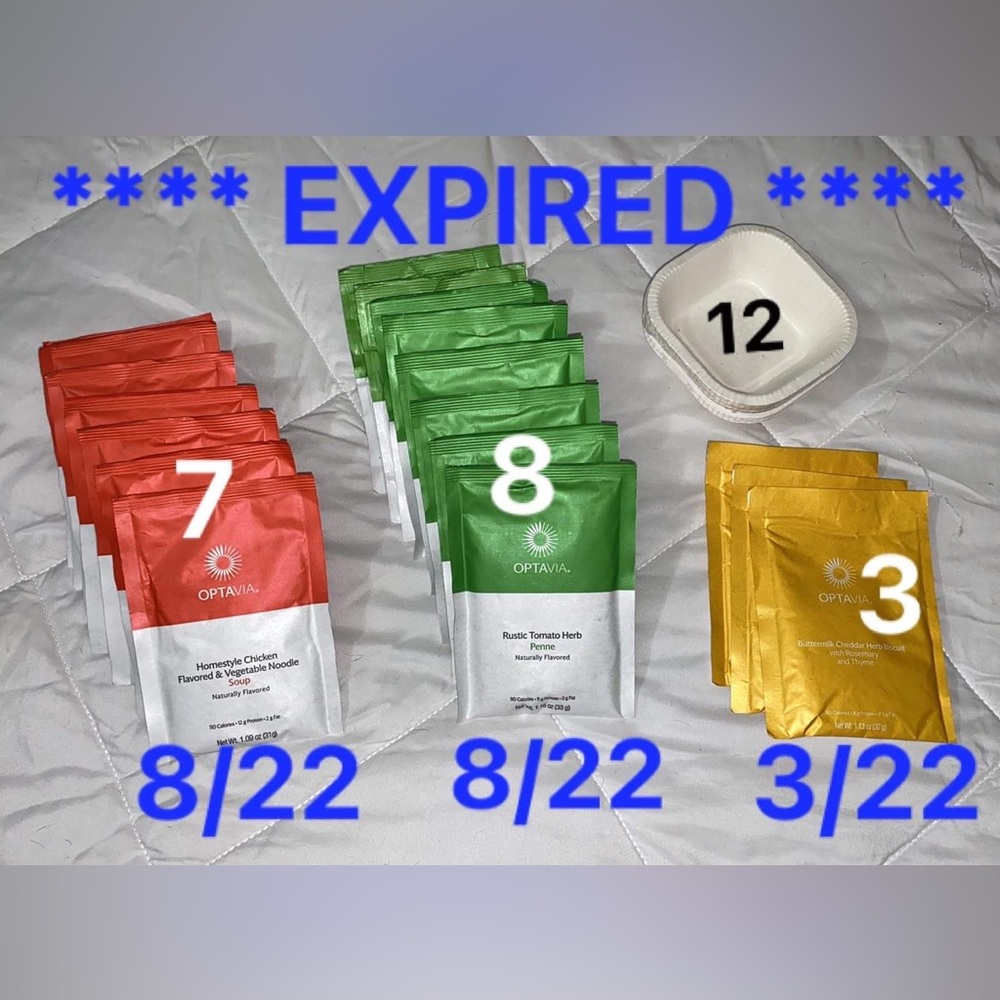 18 Optavia Fuelings **Expired**